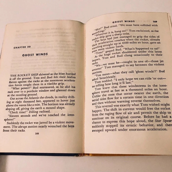 Vtg 1954 Tom Swift and His Rocket Ship by Victor Appleton - Picture 14 of 16